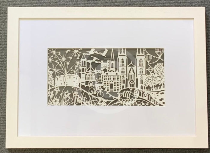 Rough Guide to York by Anna Cook White Frame 
