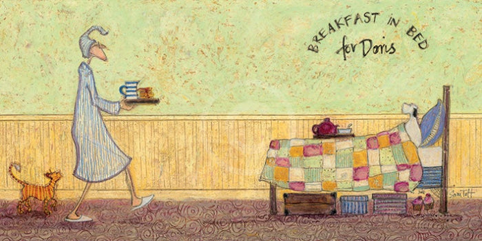 Sam Toft - Breakfast in Bed for Doris Mug Artworkj