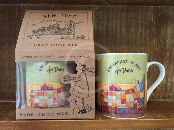 Sam Toft - Breakfast in Bed for Doris Boxed China Mug