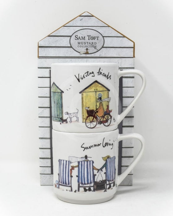 Sam Toft - Mug Set Visiting Friends & Summer Loving