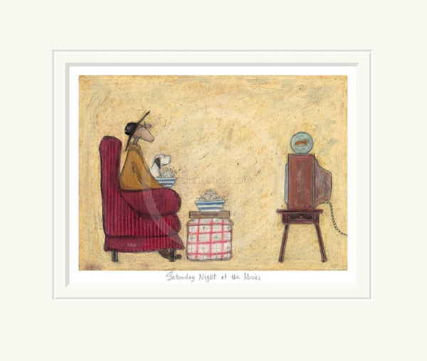 Saturday Night at the Movies LIMITED EDITION by Sam Toft LAST ONE