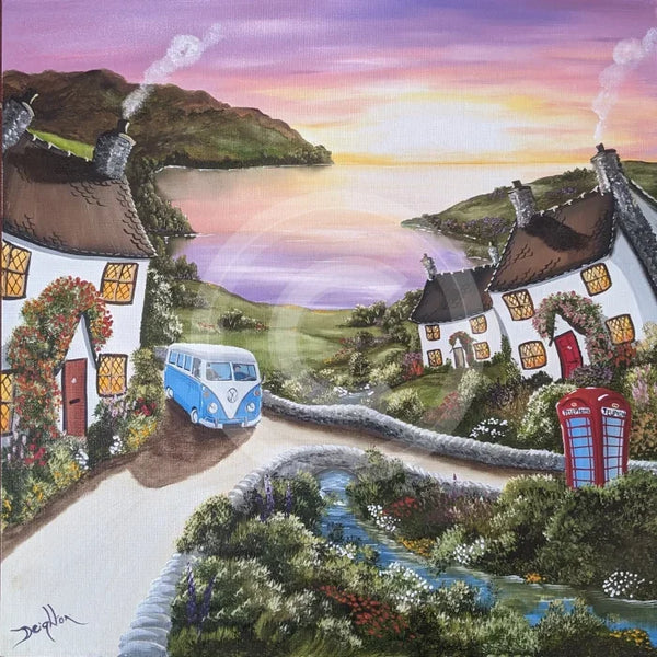 Scenic Ride ORIGINAL by Caroline Deighton