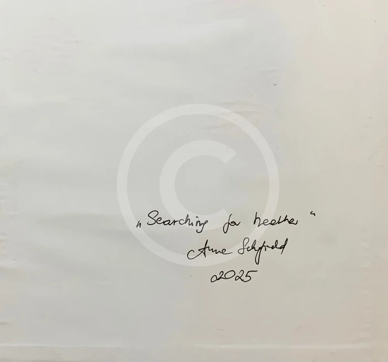 Searching for Heather - ORIGINAL Oil Painting by Anna Schofield Title on Reverse