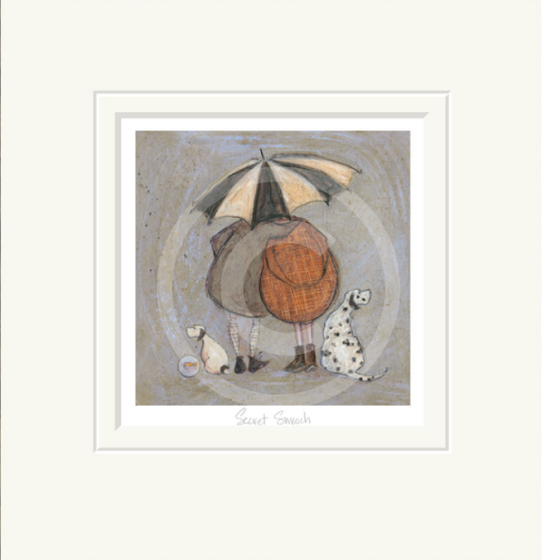 Secret Smooch LIMITED EDITION by Sam Toft