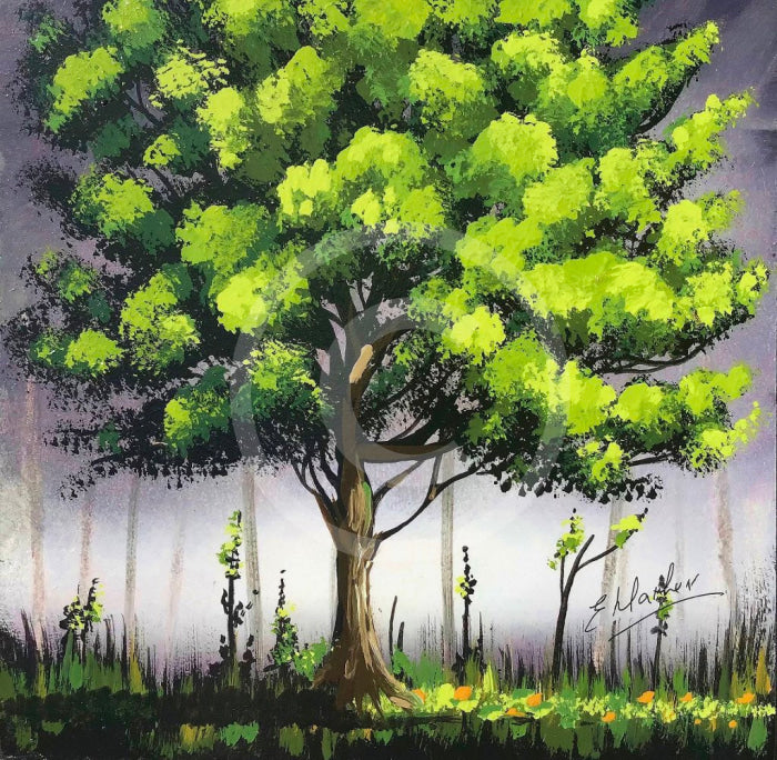 Shade of Summer ORIGINAL PAINTING by Elaine Mather