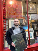 Artist Joe Gill at the Braithwaite Gallery