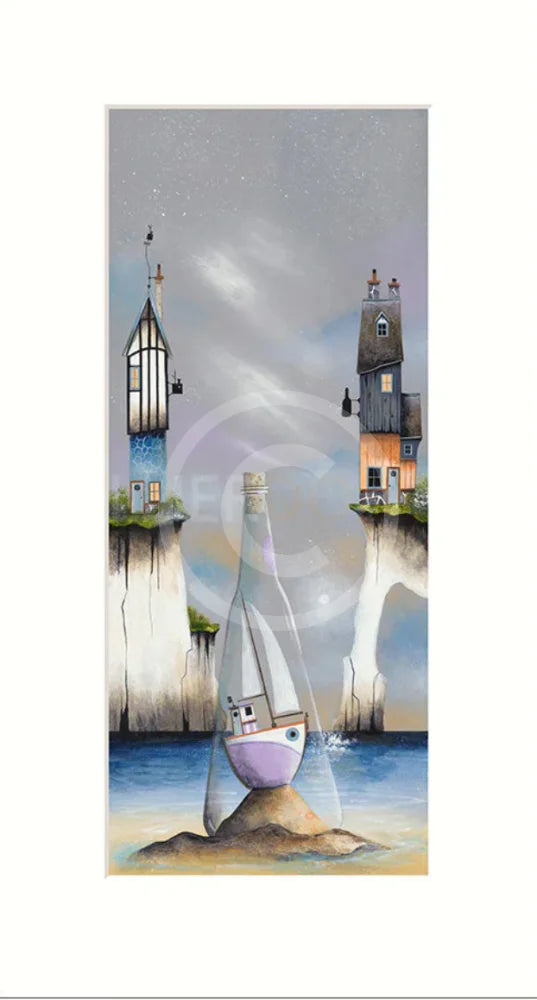 Ship in a Bottle by Gary Walton Limited Edition Print