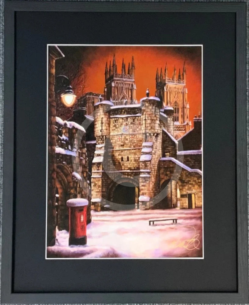 Silent Night, Bootham Bar by Mark Braithwaite