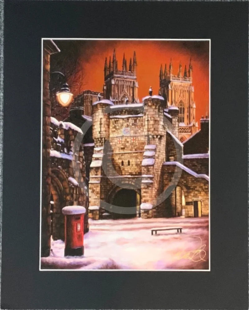 Silent Night, Bootham Bar by Mark Braithwaite