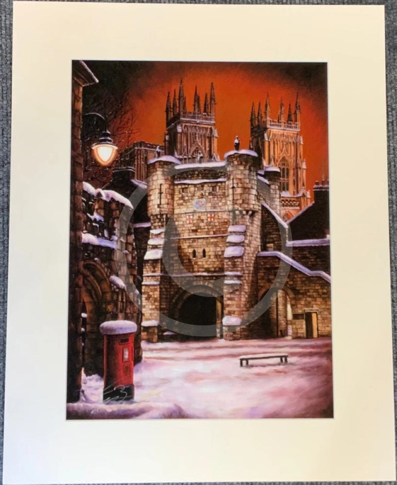 Silent Night, Bootham Bar by Mark Braithwaite