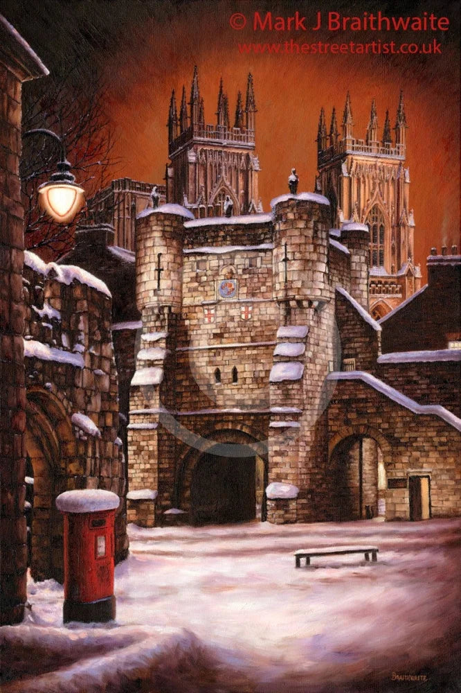 Silent Night Bootham Bar By Mark Braithwaite