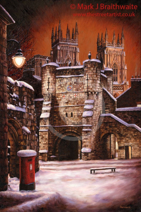 Silent Night Bootham Bar By Mark Braithwaite