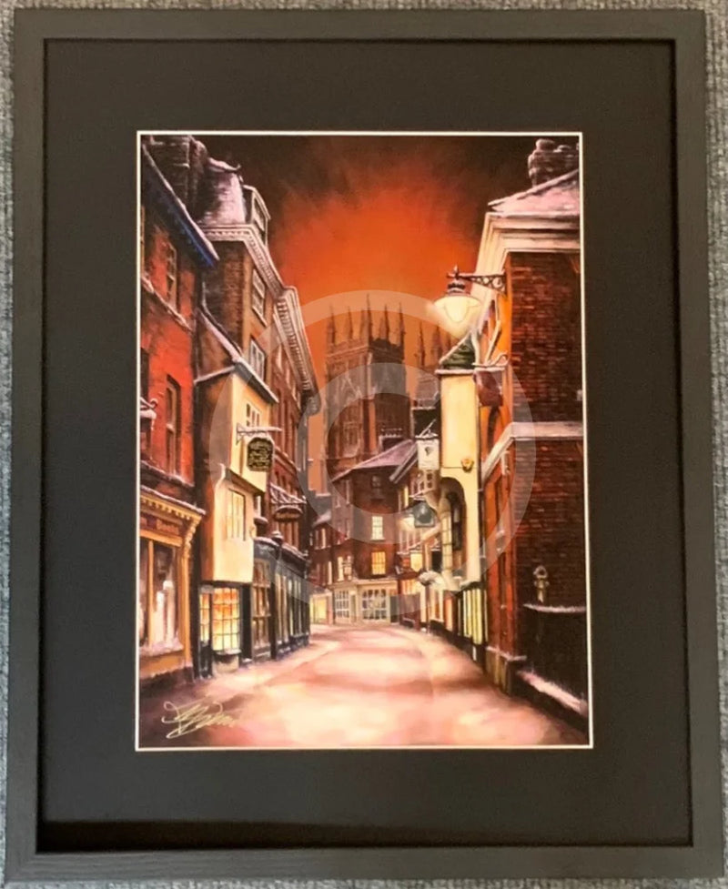 Silent Night, Low Petergate by Mark Braithwaite