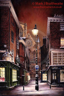 Silent Night Minster Gates By Mark Braithwaite