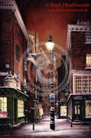 Silent Night Minster Gates By Mark Braithwaite - Canvas