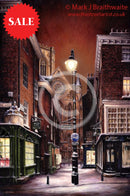 Silent Night Minster Gates By Mark Braithwaite - Canvas