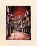 Silent Night, Stonegate by Mark Braithwaite, Giclée on Paper Cream Mount