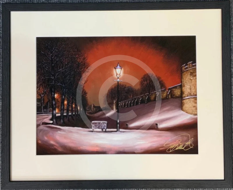 Silent Night, The City Walls by Mark Braithwaite