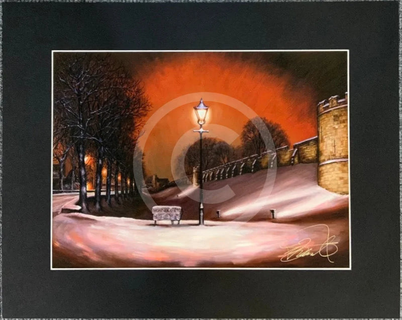 Silent Night, The City Walls by Mark Braithwaite