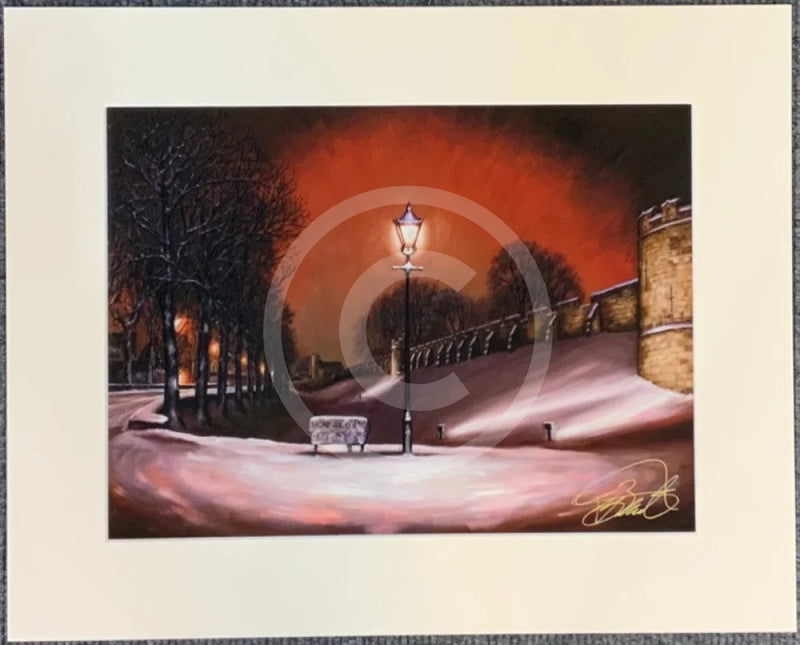 Silent Night, The City Walls by Mark Braithwaite