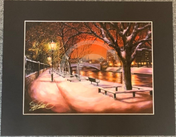 Silent Night, The River Ouse by Mark Braithwaite