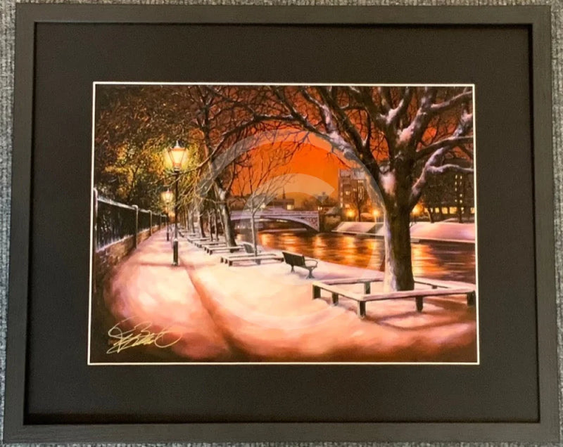 Silent Night, The River Ouse by Mark Braithwaite