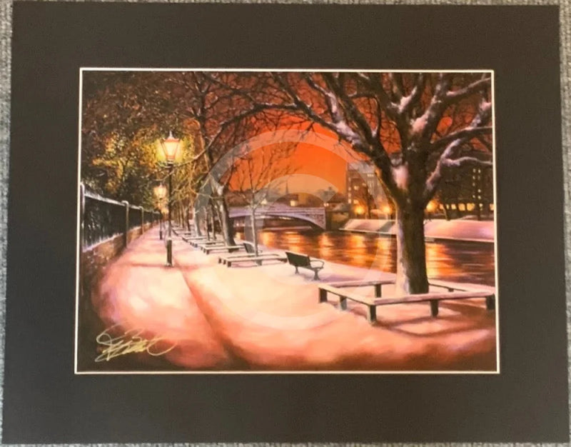 Silent Night, The River Ouse by Mark Braithwaite