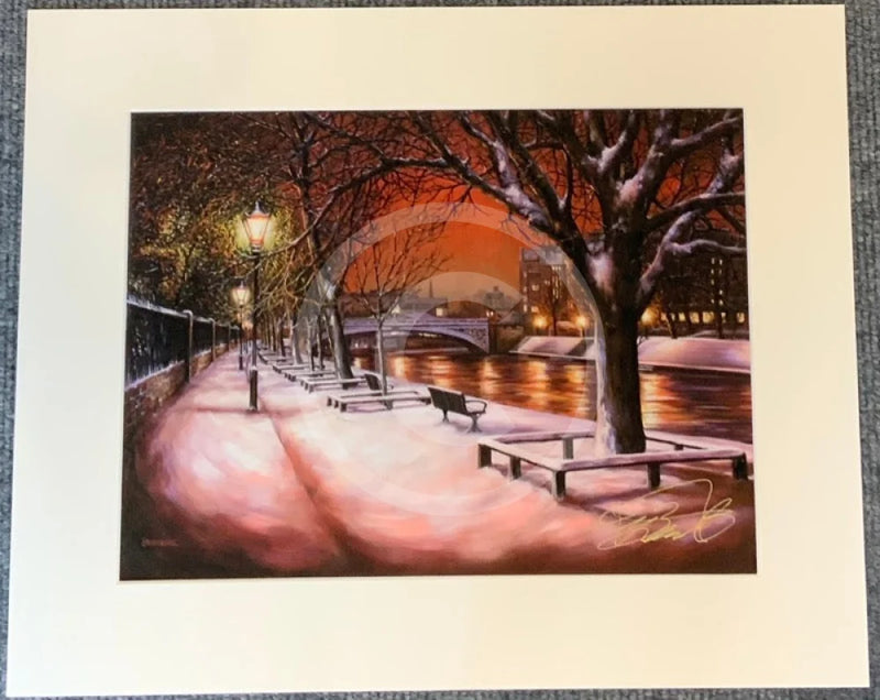 Silent Night, The River Ouse by Mark Braithwaite