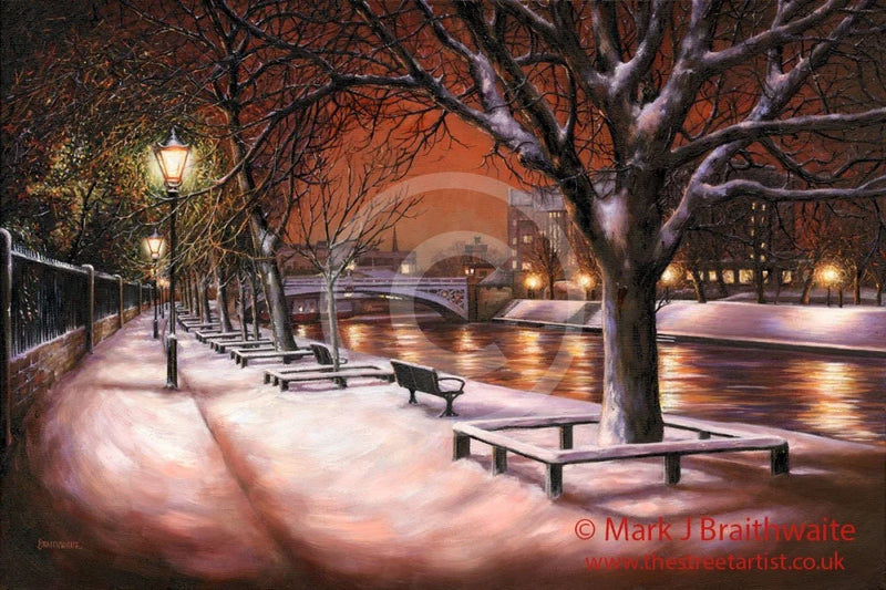 Silent Night The River Ouse By Mark Braithwaite
