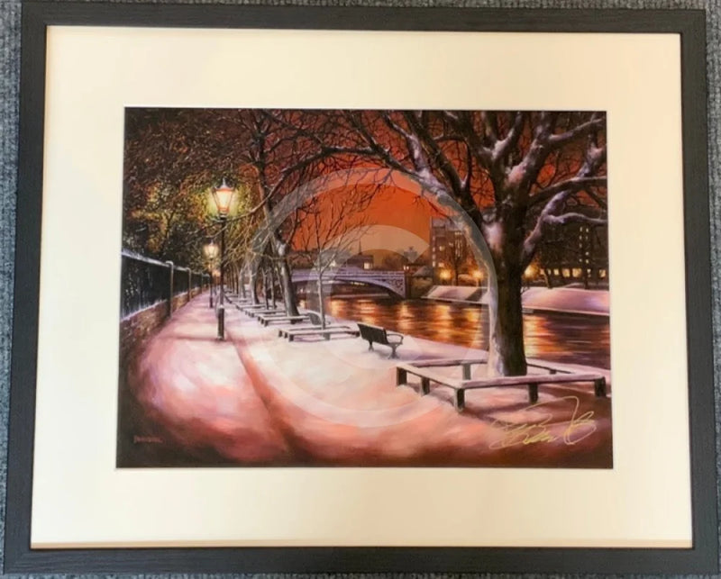 Silent Night, The River Ouse by Mark Braithwaite