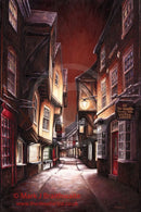 Silent Night The Shambles By Mark Braithwaite - Canvas