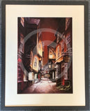Silent Night, The Shambles by Mark Braithwaite framed 