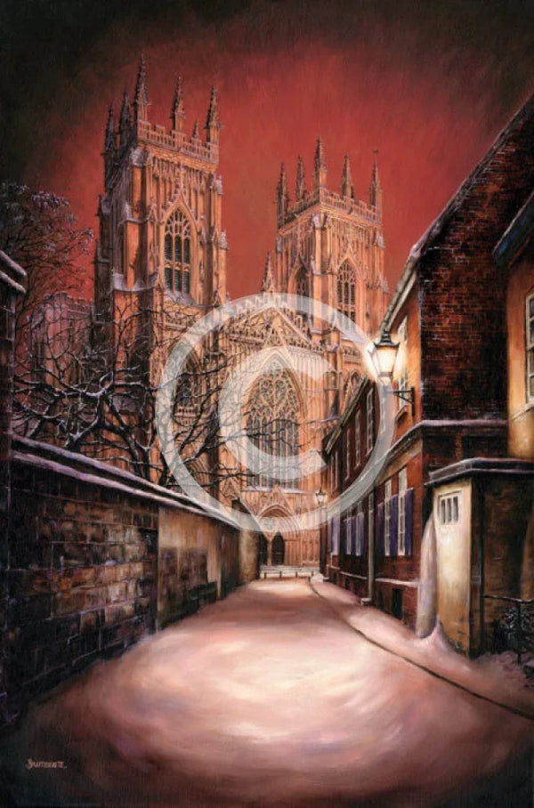Silent Night, York Minster by Mark Braithwaite