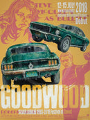 Silver Bullitt By Amanda Stratford- Goodwood Revival Limited Edition Print