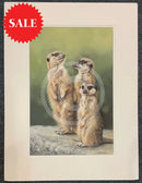 ‘Simples’ Limited Edition Meerkat Print by Lyndsey Selley
