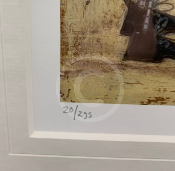 Singing Lessons - Framed Limited Edition SECONDARY MARKET edition number
