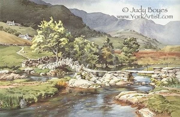 Slaters Bridge by Judy Boyes - June from Judy's A Year in the Lakes