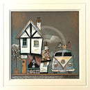 The Camper's Calling, an ORIGINAL Mixed Media from Gary Walton, for PAPYRUS