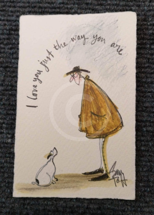 I Love You Just the Way You Are … ORIGINAL by Sam Toft