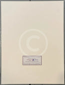 Certificate of Authenticity for Pierfolk, an ORIGINAL Mixed Media from Gary Walton, for PAPYRUS