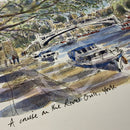 A Cruise On The River Ouse York Richard Briggs Original Watercolour