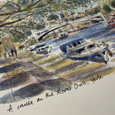A Cruise On The River Ouse York Richard Briggs Original Watercolour