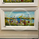 A Day At The Beach Original Painting By Rozanne Bell