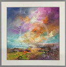 Act with Courage - ORIGINAL Oil Painting by Anna Schofield framed