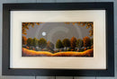 Autumn Fields In Moonlight  - ORIGINAL Landscape Painting by John Russell