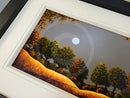 Autumn Fields In Moonlight  - ORIGINAL Landscape Painting by John Russell