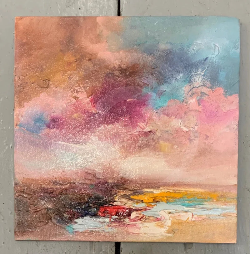 SOLD Balance Is The Key - ORIGINAL Oil Painting by Anna Schofield