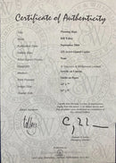 Bill Tolley Signed Limited Edition, Floating High SECONDARY MARKET Certificate