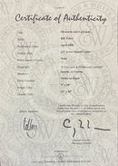 Bill Tolley Signed Limited Edition, Onwards & Upwards SECONDARY MARKET Certificate