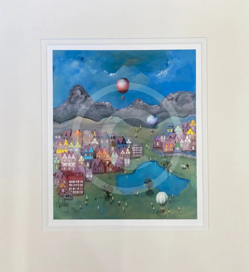 Bill Tolley Signed Limited Edition, Out of the Blue SECONDARY MARKET